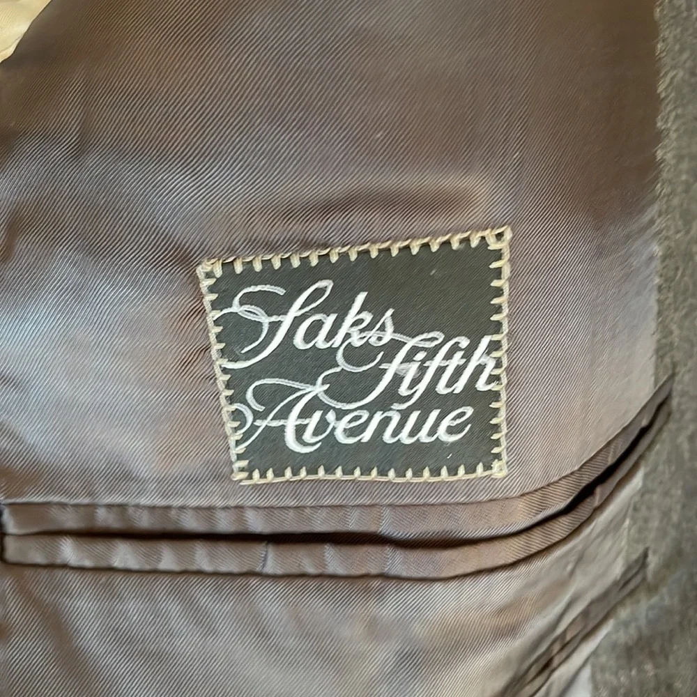 Canali mens 42R Dark Gray Solid 100% Wool 2-button Suit Jacket Sport Coat - Picture 6 of 7